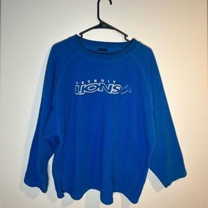 Detroit Lions Blue Sweatshirt Pullover